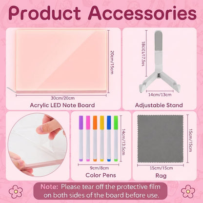 ORION™ Magic LED Drawing Board for Kids | Screen-Free Creative Fun